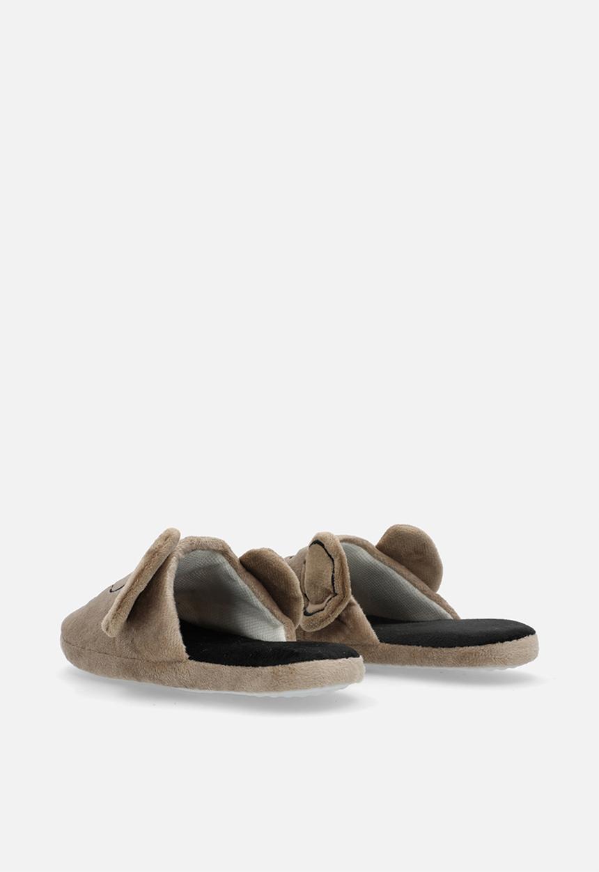 Pop Candy - Elephant slippers - beige
