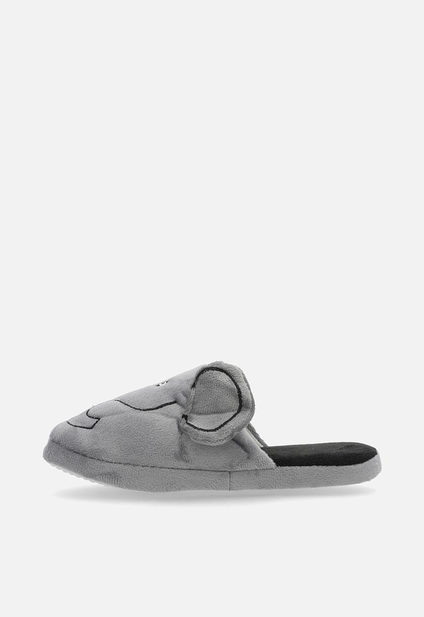 Pop Candy - Elephant slippers - grey