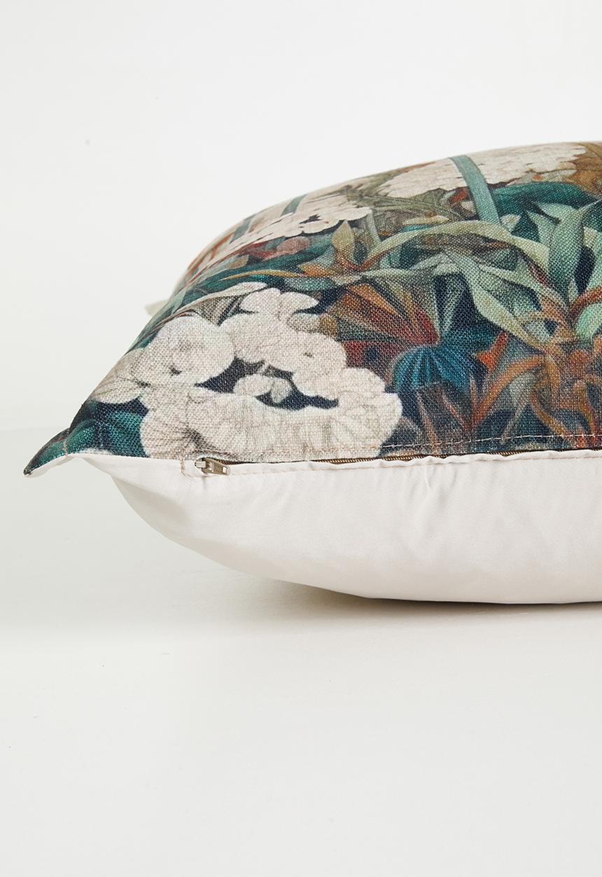 Grey Gardens - Agapanthus Cushion Cover - multi