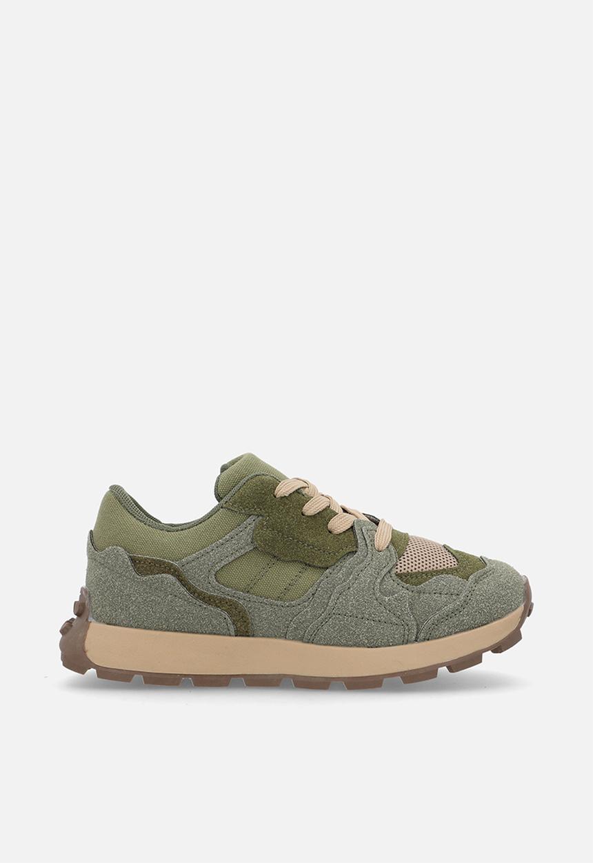 Pop Candy - T Lace up sneaker - olive