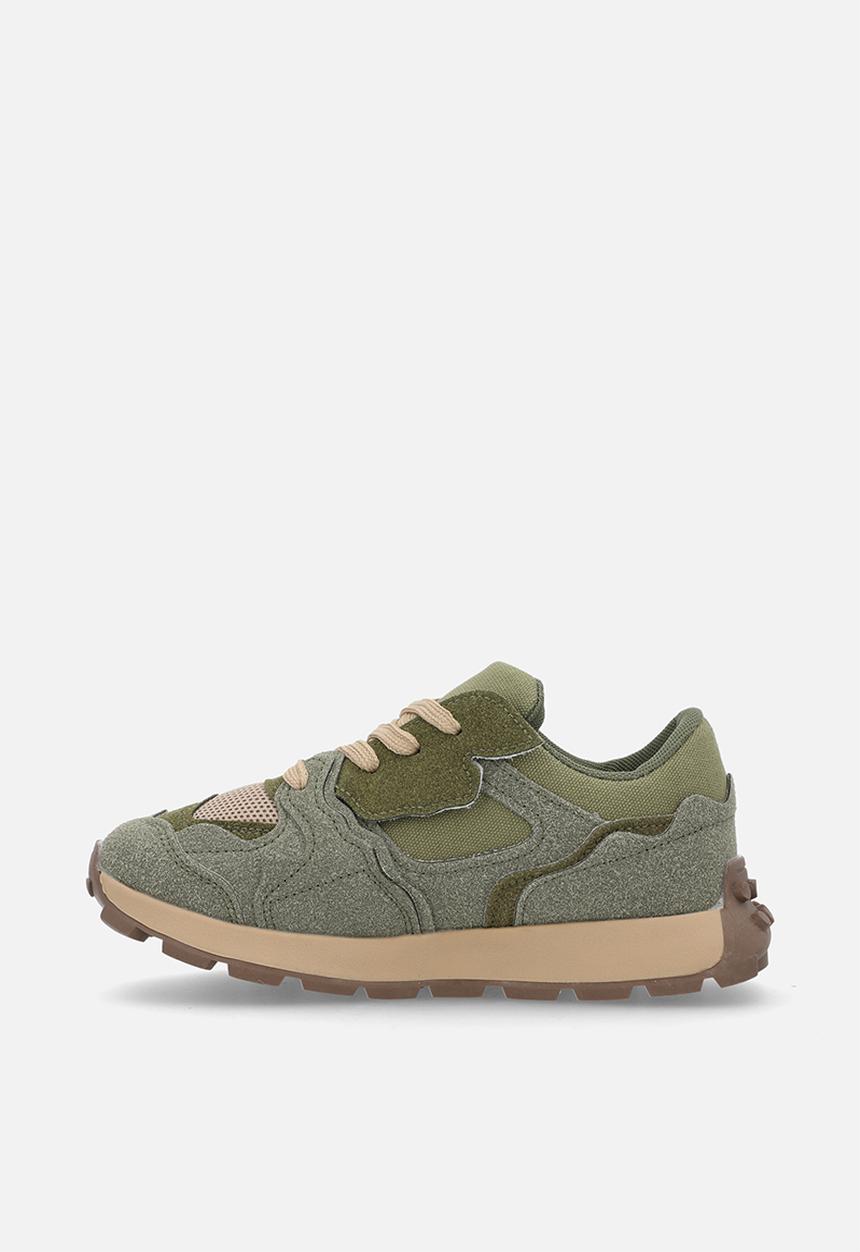 Pop Candy - T Lace up sneaker - olive