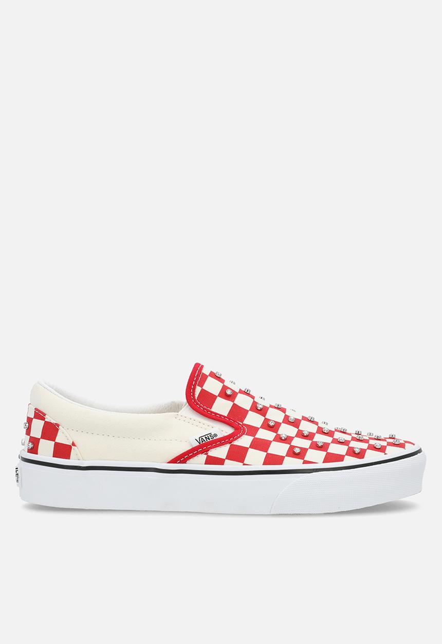 Vans - Classic slip-on - Checkerboard Rhinestone Racing 