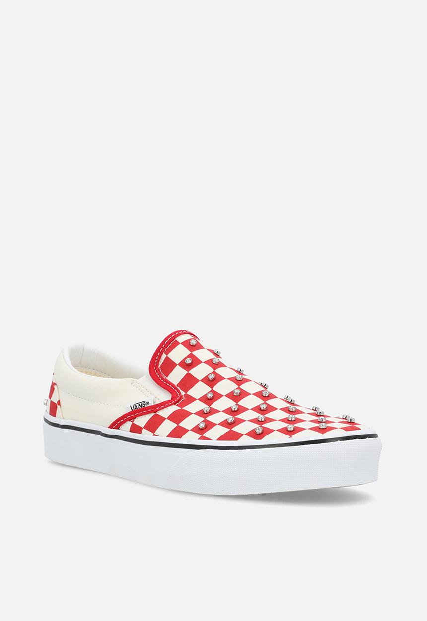 Vans - Classic slip-on - Checkerboard Rhinestone Racing 