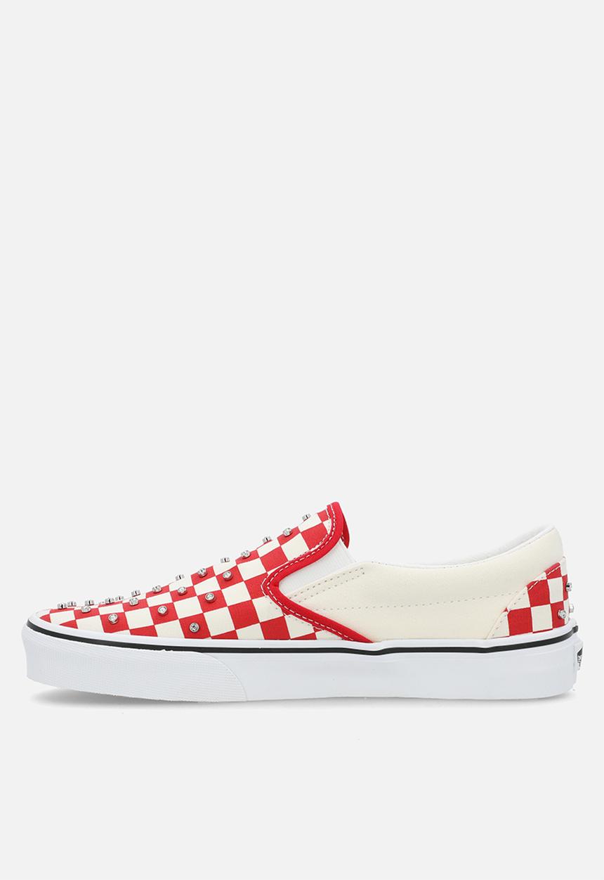 Vans - Classic slip-on - Checkerboard Rhinestone Racing 