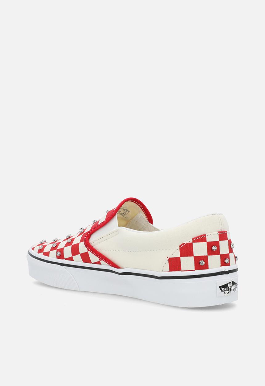 Vans - Classic slip-on - Checkerboard Rhinestone Racing 