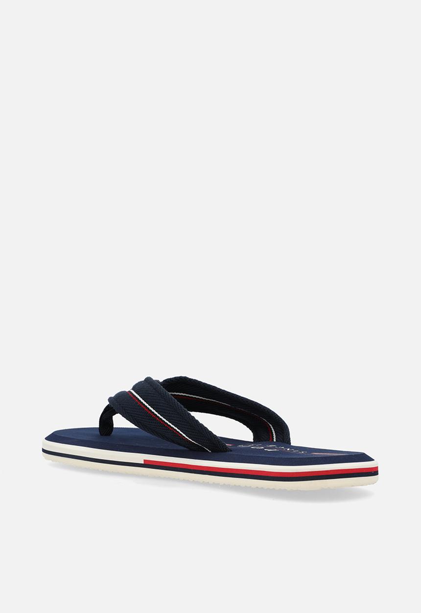 POLO - Petersham heritage flip flop - navy