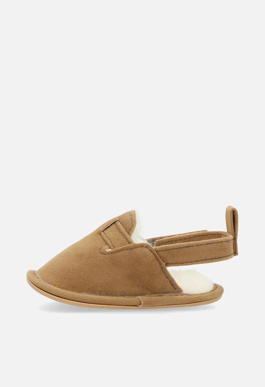 Pop Candy - Sling back slippers - tan