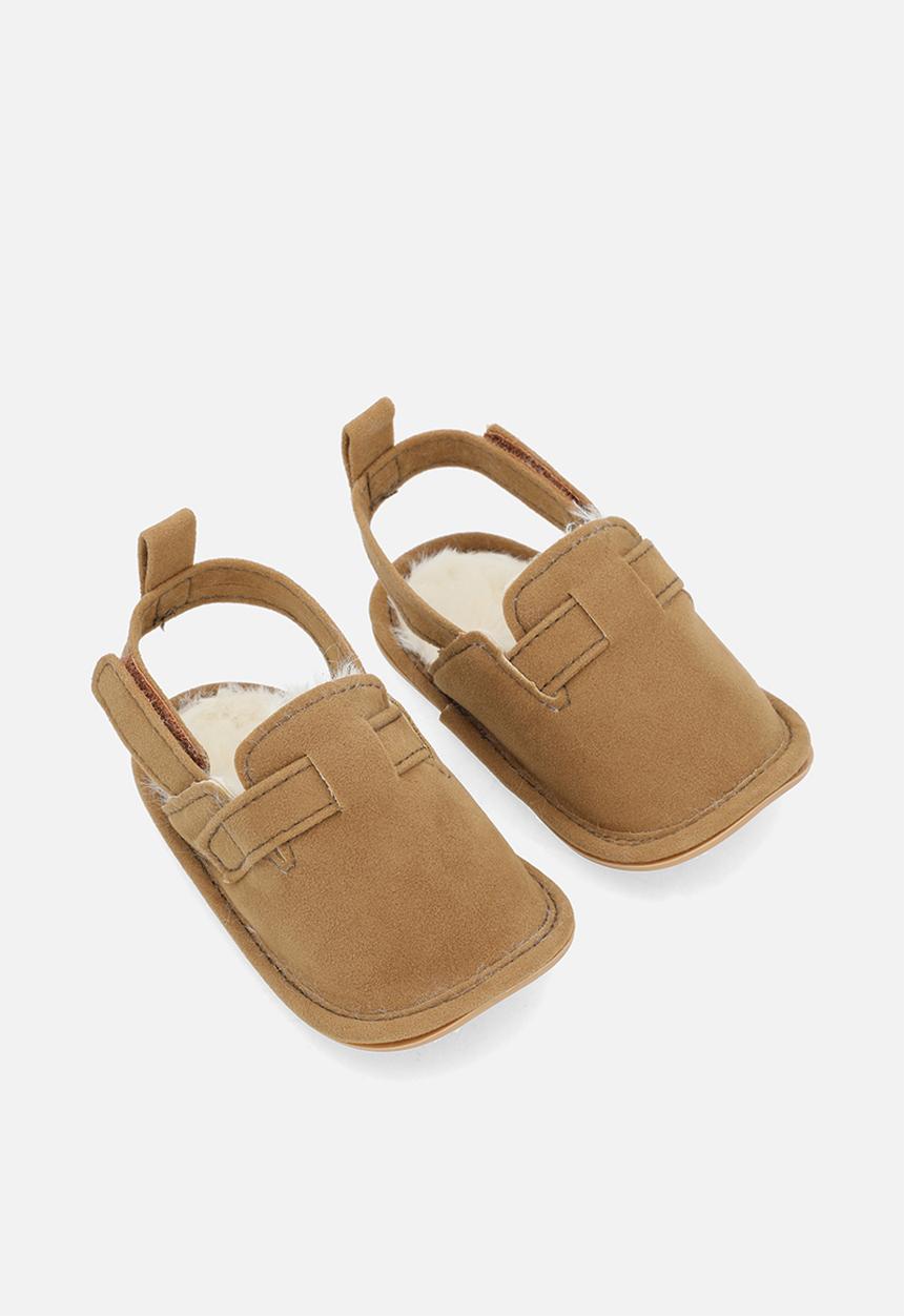 Pop Candy - Sling back slippers - tan