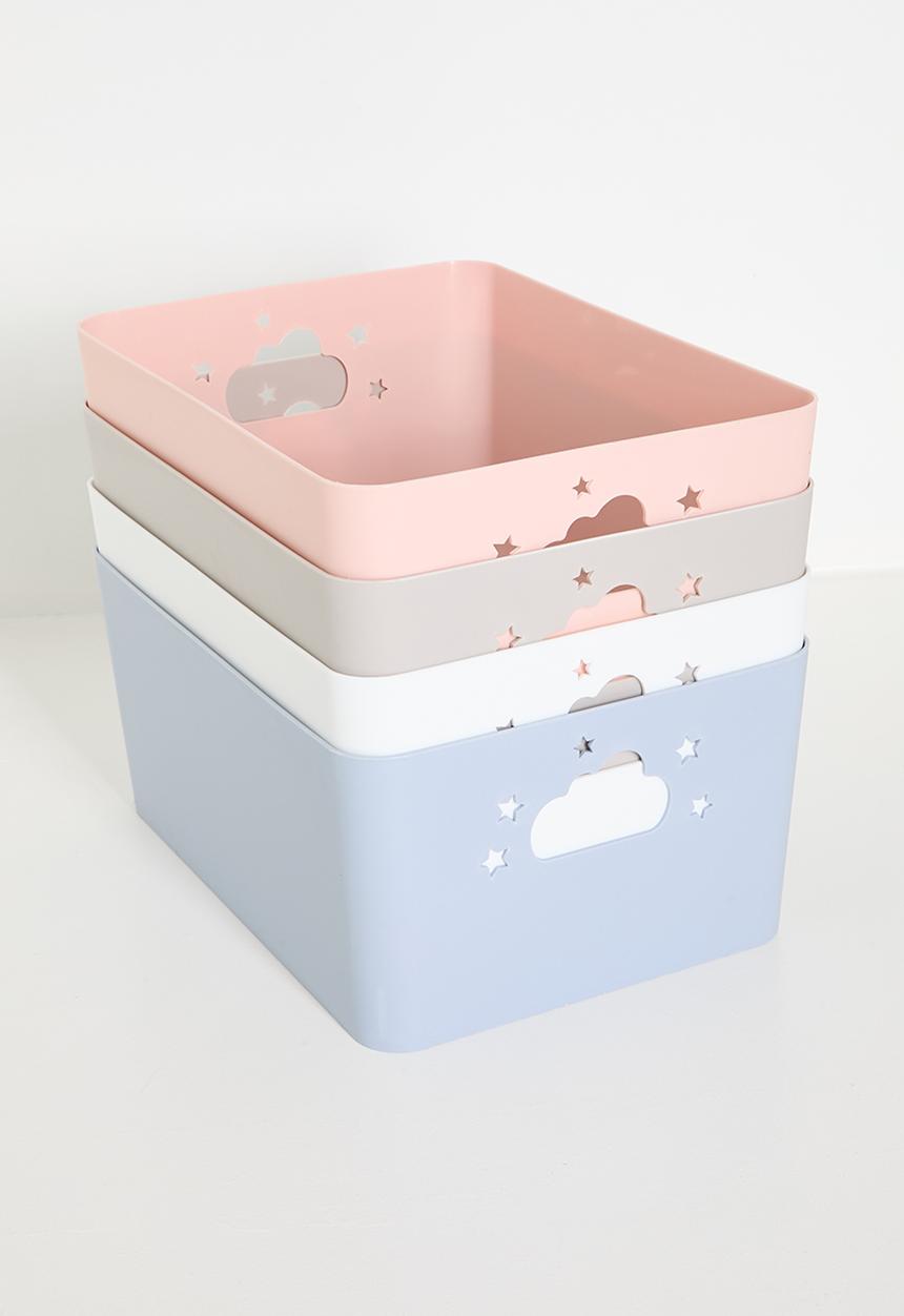 Storage Solutions - Cloud storage basket - White