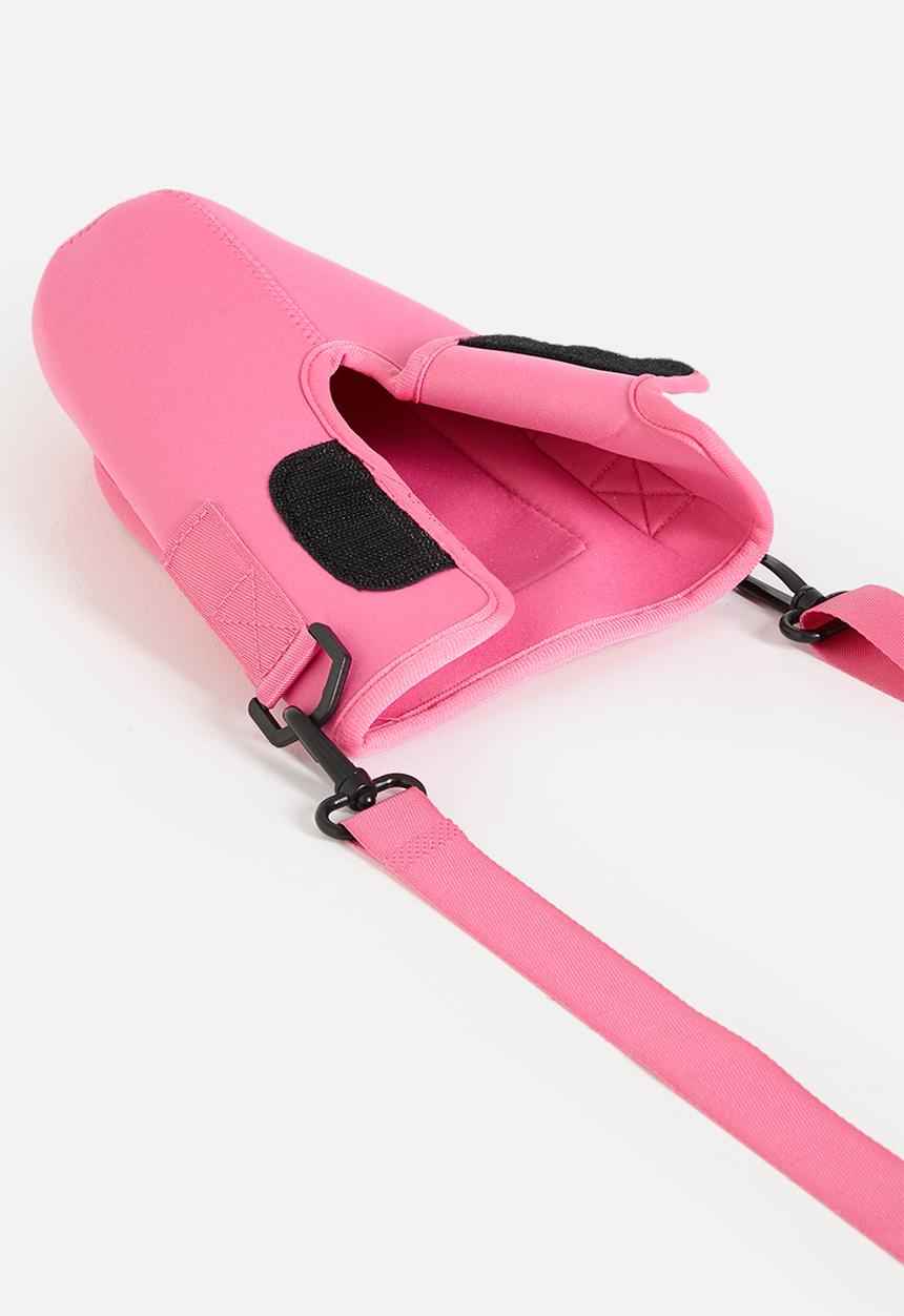 Pop Candy - Cup carrier pouch with adjustable strap - bubblegum pink
