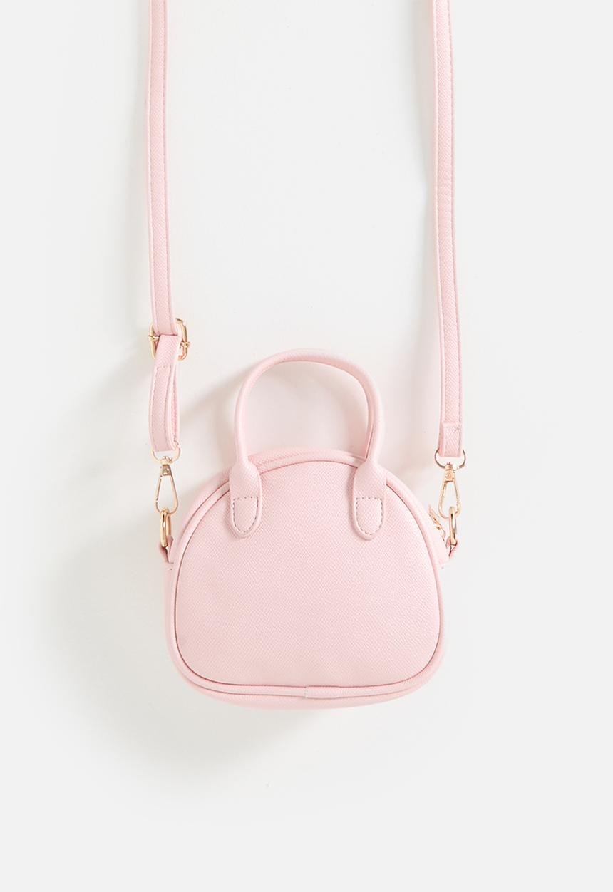 Pop Candy - Mini handbag with detachable strap and bow feature - pink