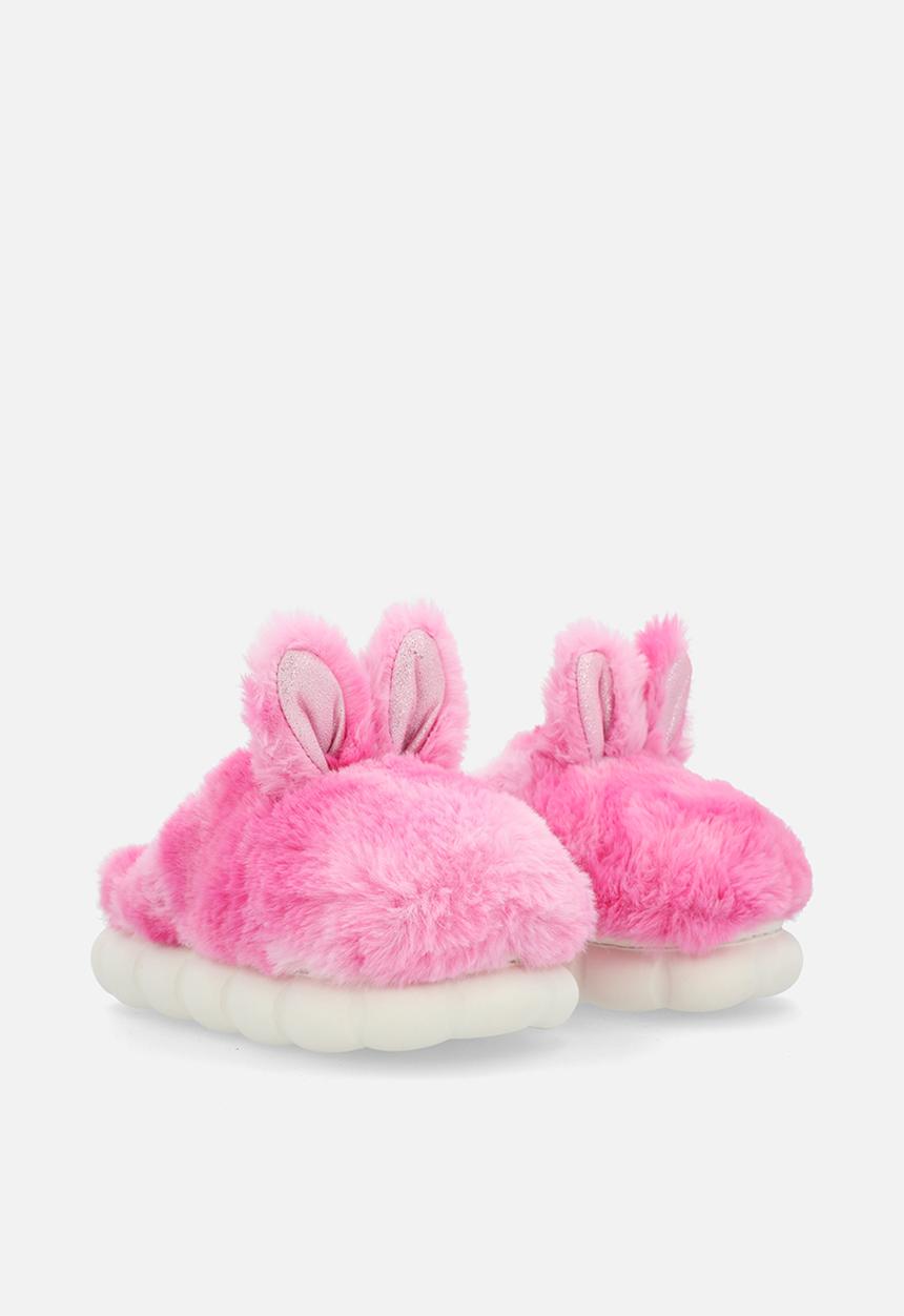 Pop Candy - Fluffy novelty slippers - hot pink