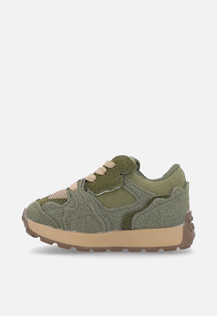 Pop Candy - K Lace up sneaker - olive