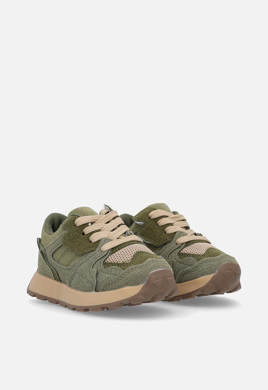 Pop Candy - K Lace up sneaker - olive