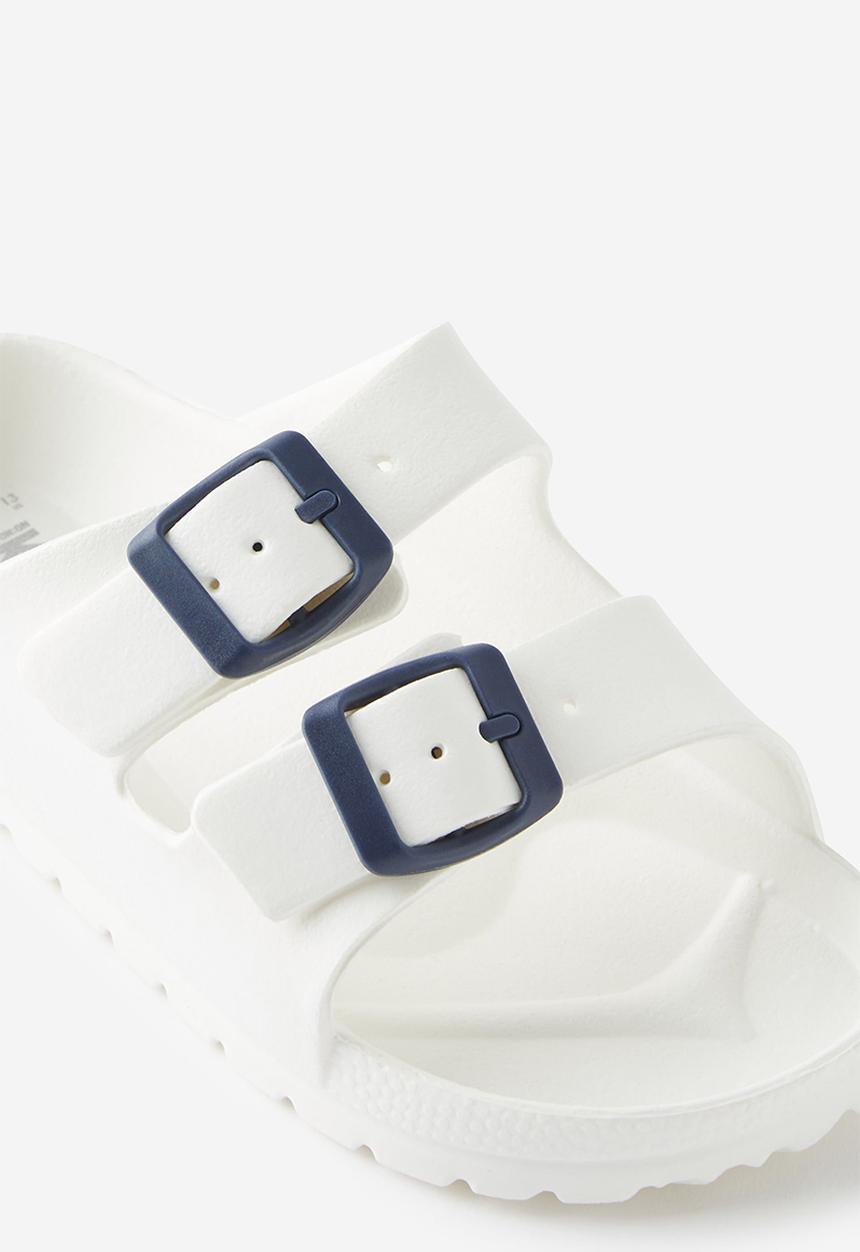 Cotton On - Twin strap slide - vanilla/deep dive