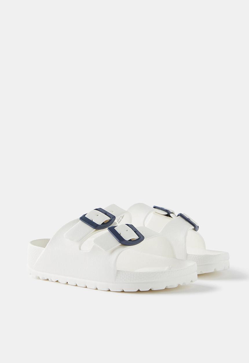 Cotton On - Twin strap slide - vanilla/deep dive