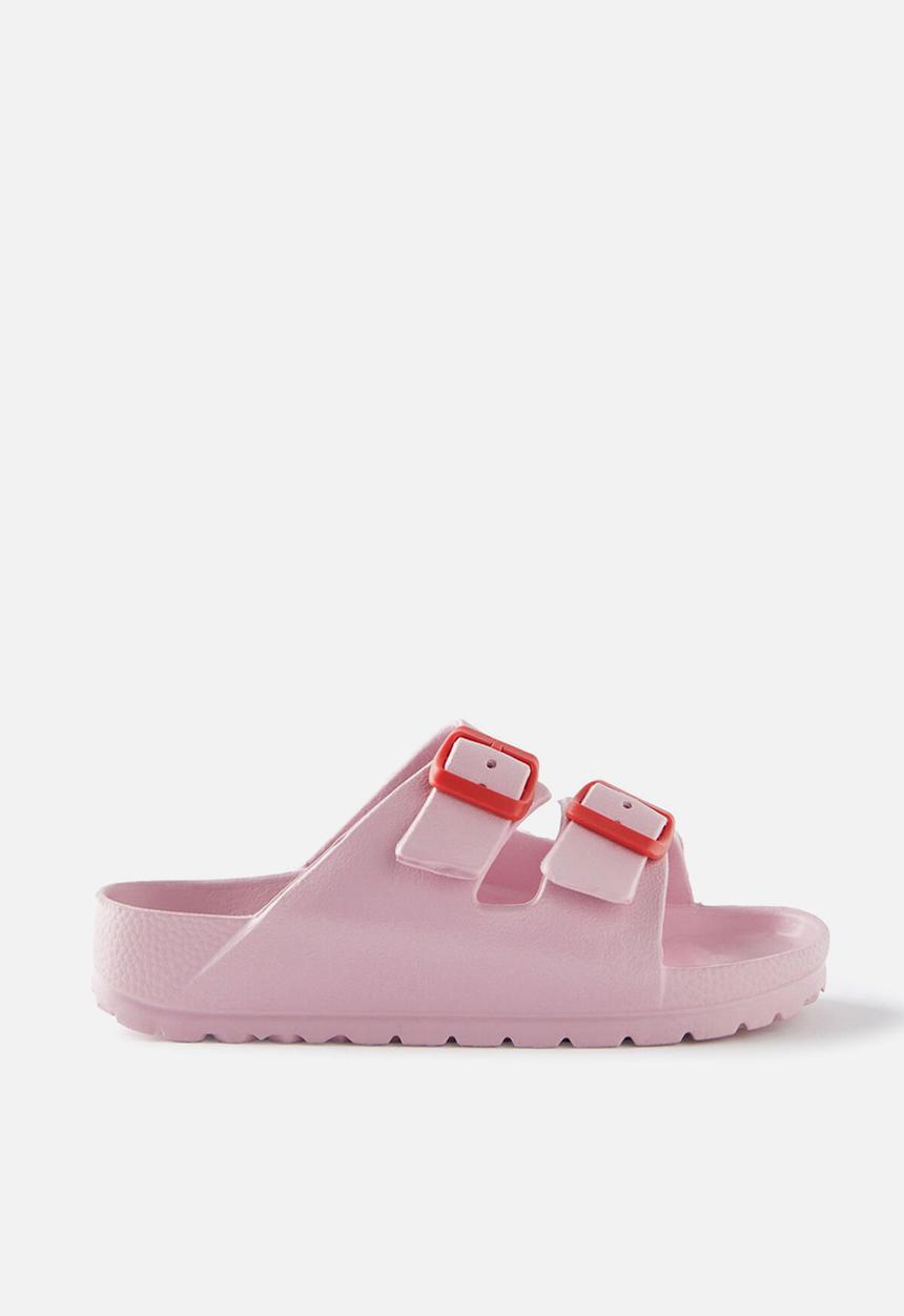 Cotton On - Twin strap slide - marshmellow/varsity red