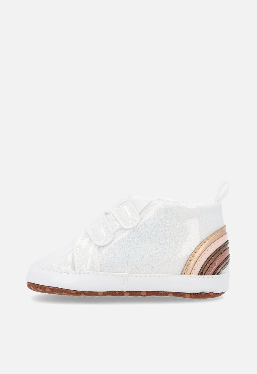 Pop Candy - Glitter boots - platinum silver