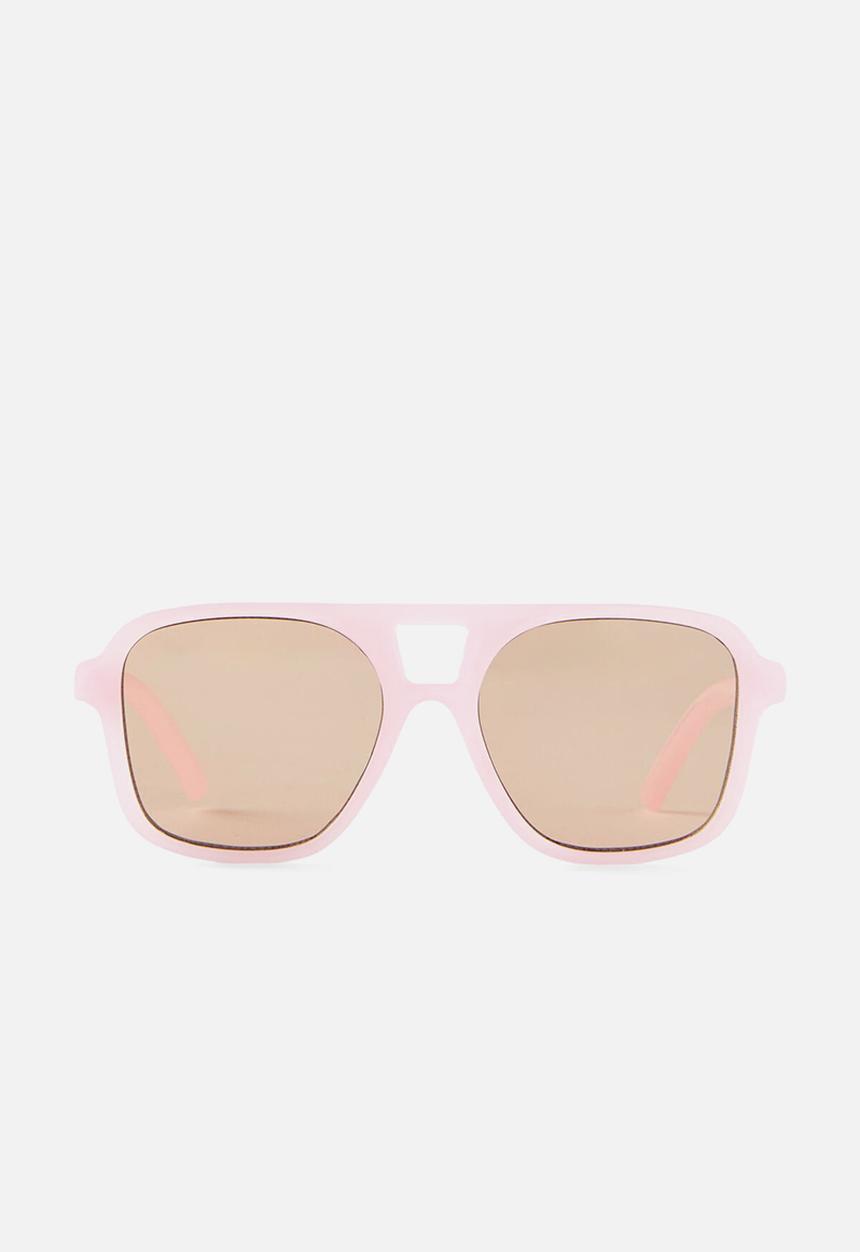 Cotton On - Kids amy aviator sunglasses - fairy pink