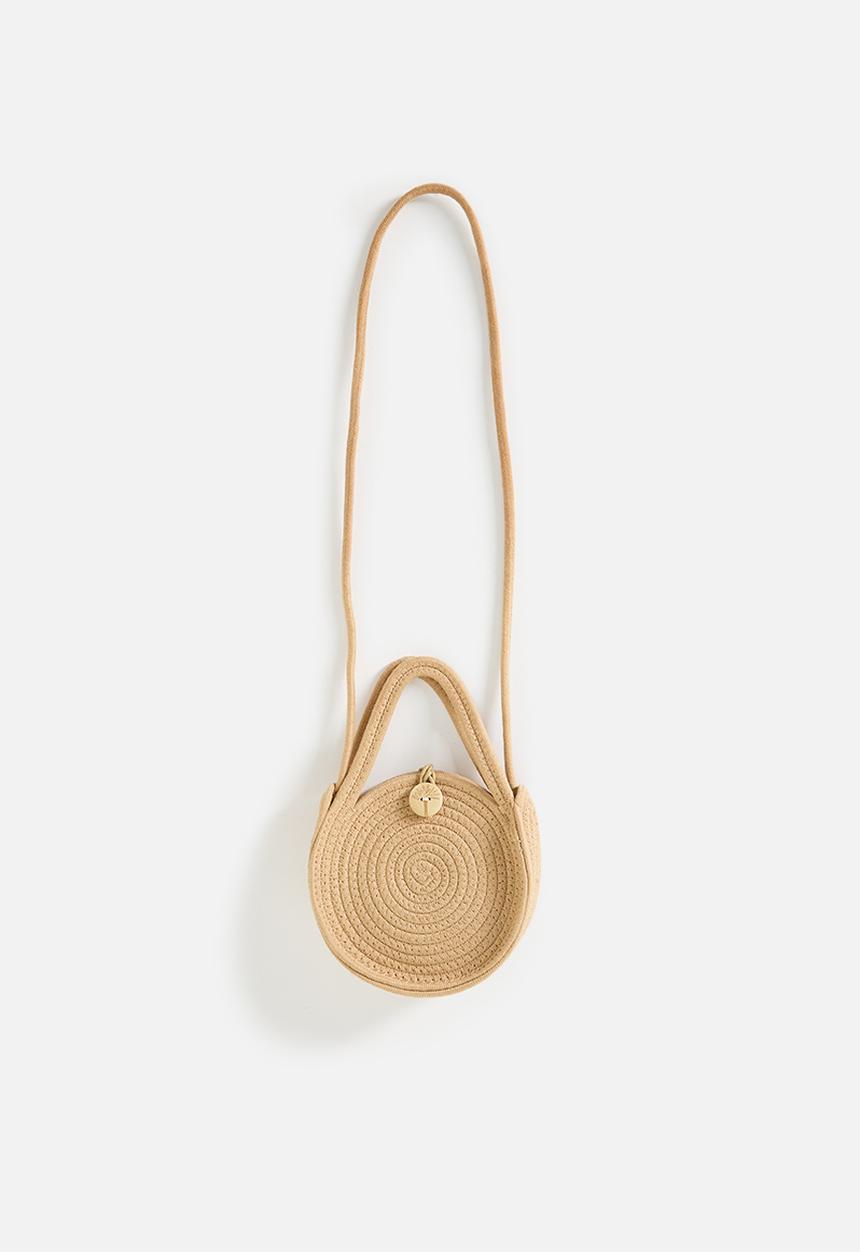 Pop Candy - Straw canteen bag with grown-on handle - neutral