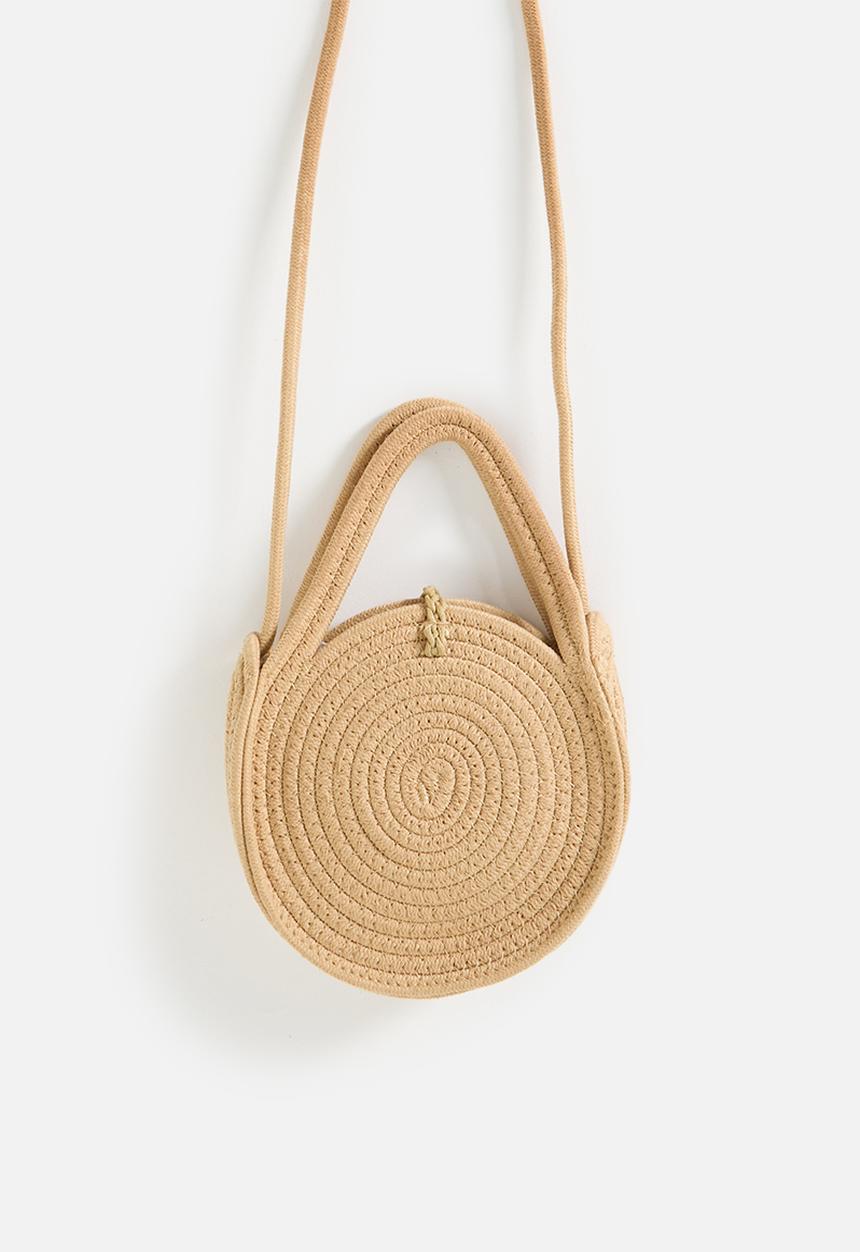 Pop Candy - Straw canteen bag with grown-on handle - neutral