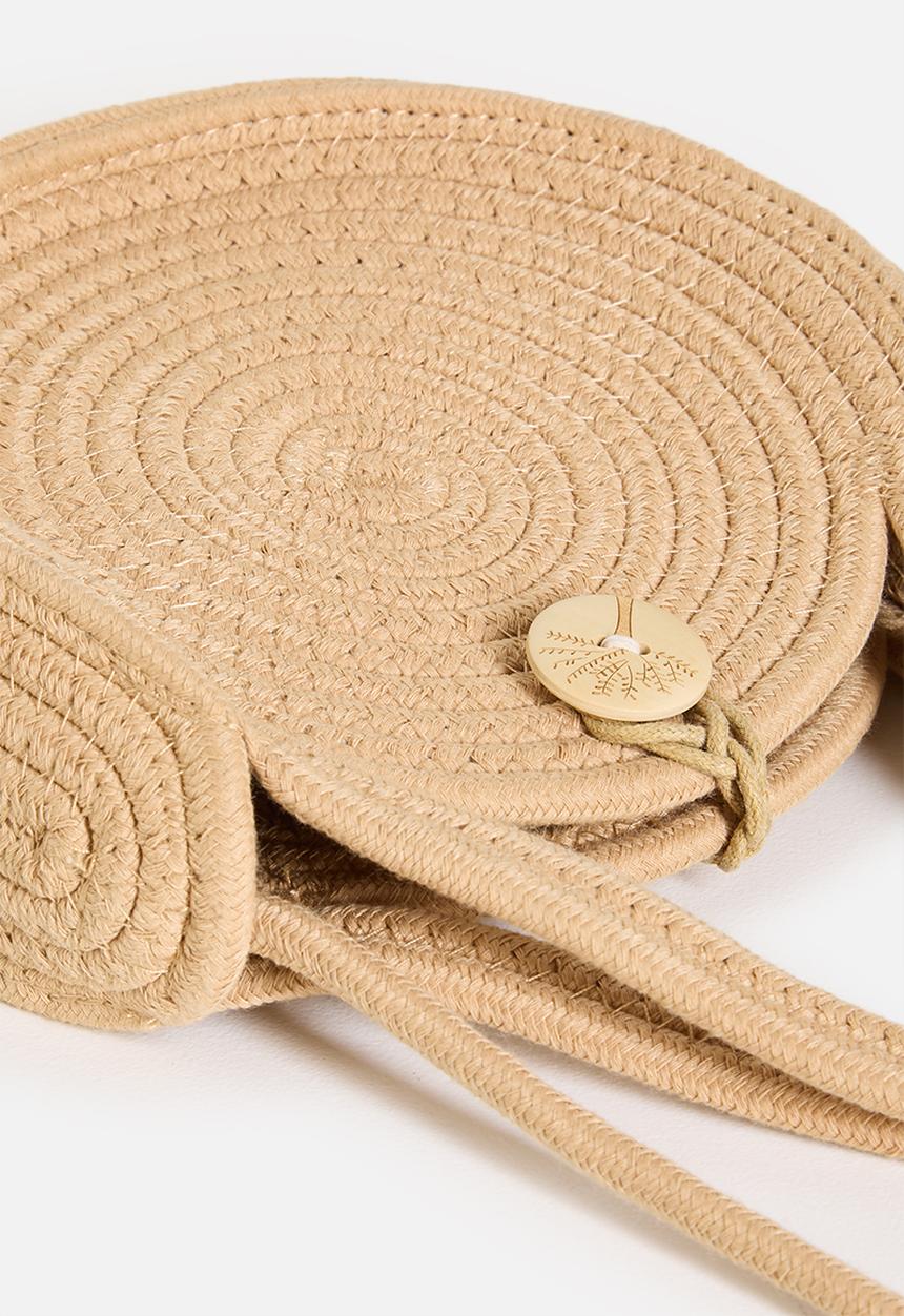 Pop Candy - Straw canteen bag with grown-on handle - neutral