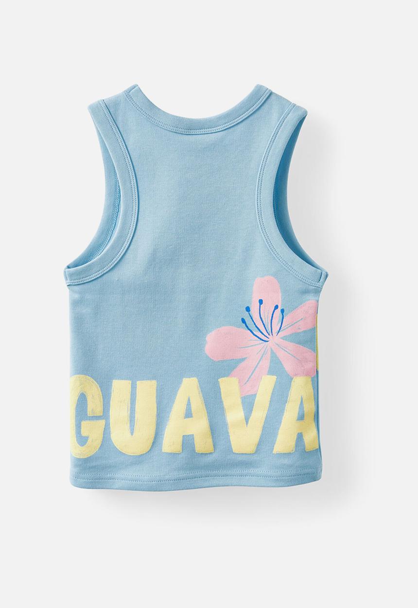 Cotton On - Angela tank - sky blue/la fruta