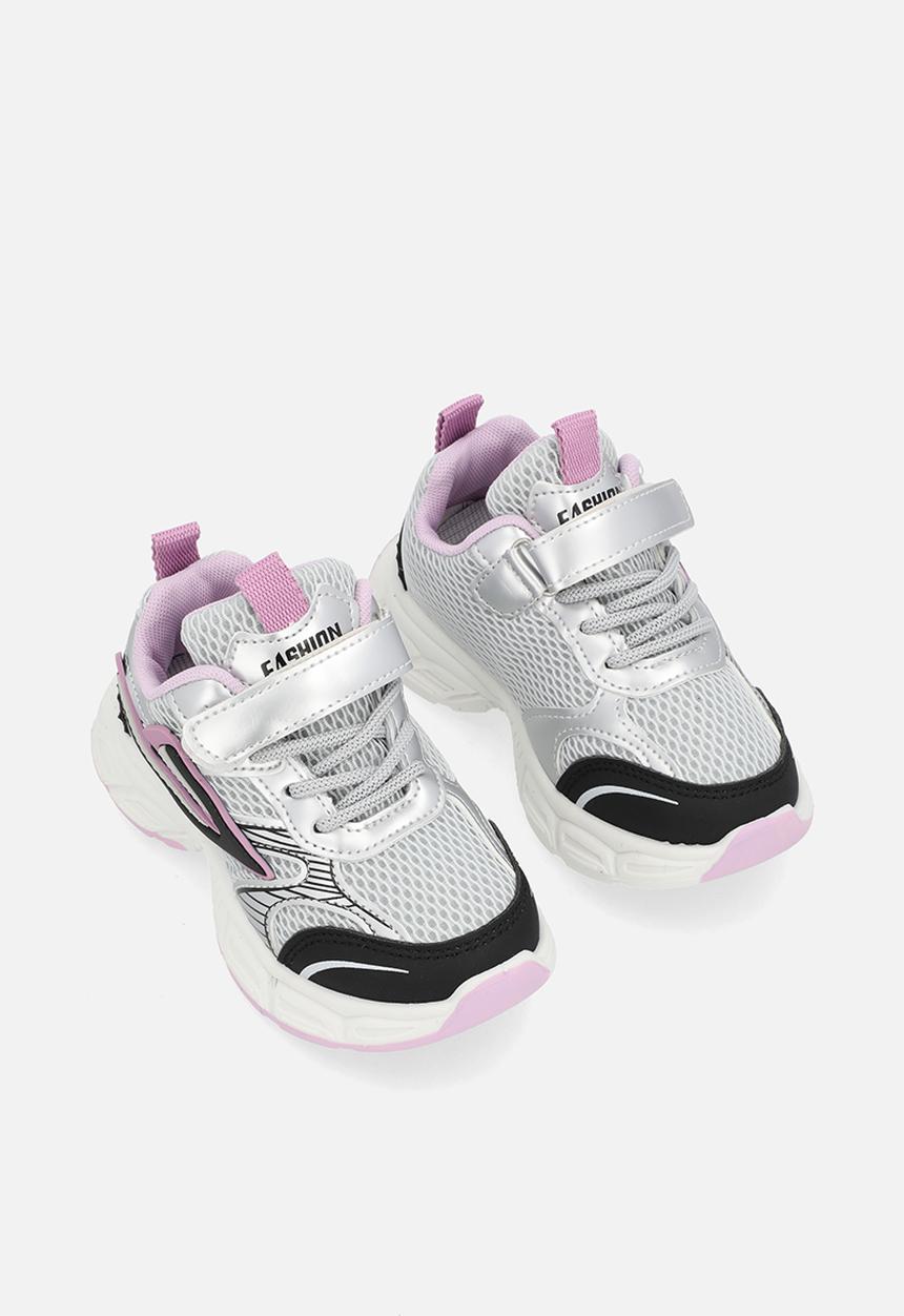 Pop Candy - Sneakers - silver/black/pink