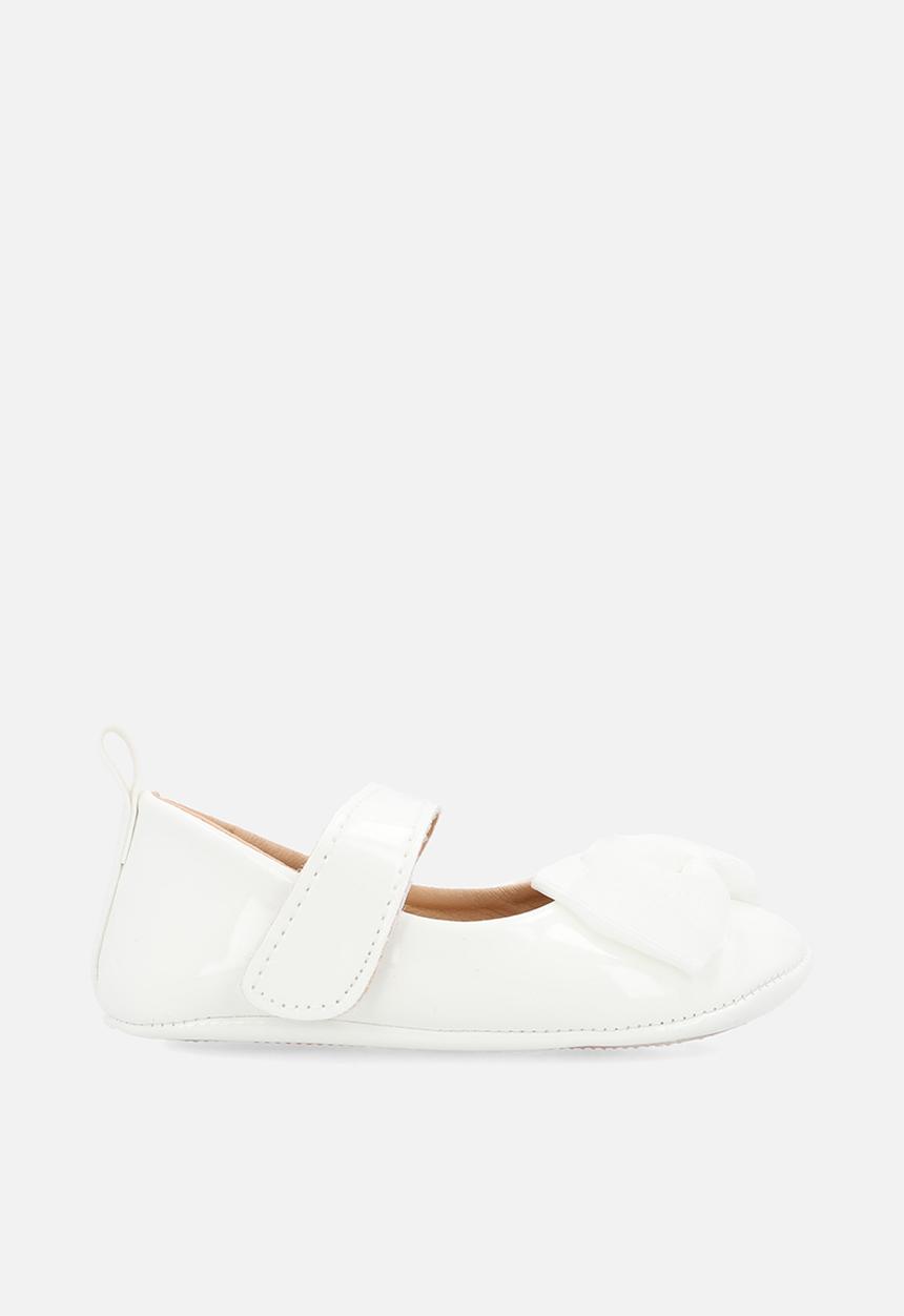Pop Candy - Bow décor pumps - white