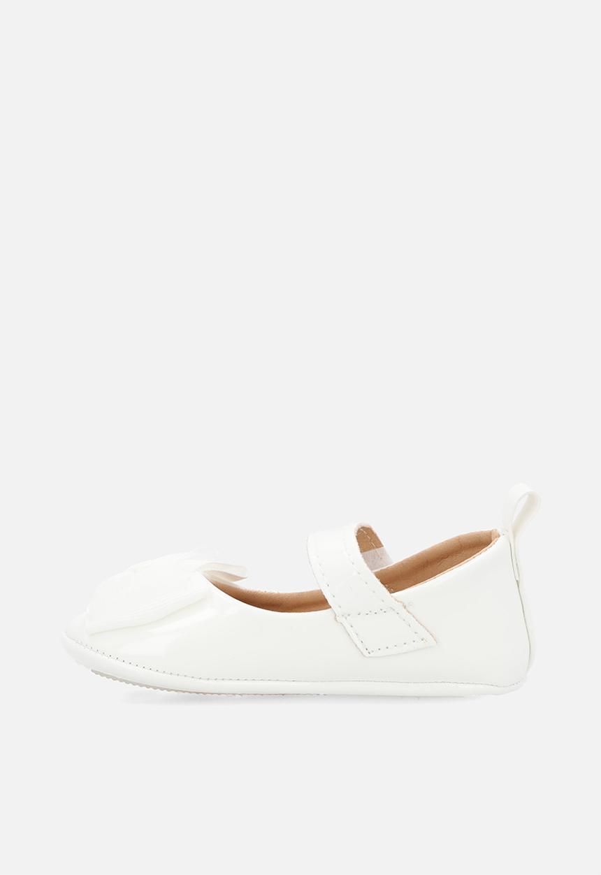 Pop Candy - Bow décor pumps - white