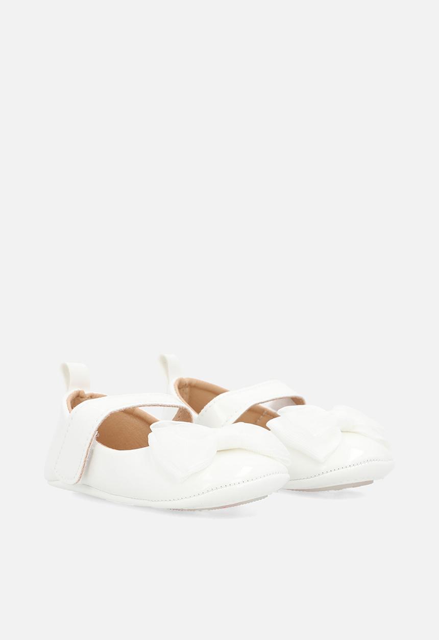 Pop Candy - Bow décor pumps - white