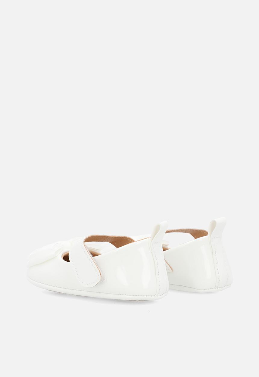 Pop Candy - Bow décor pumps - white