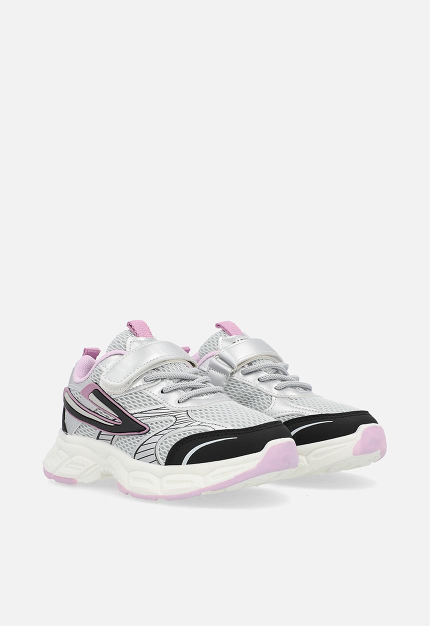 Pop Candy - Sneakers - silver/black/pink