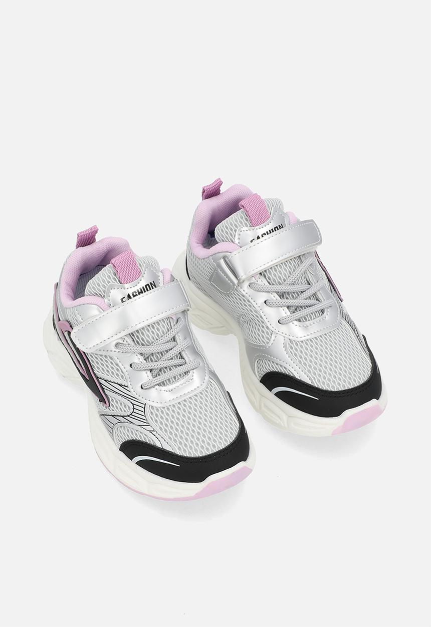 Pop Candy - Sneakers - silver/black/pink