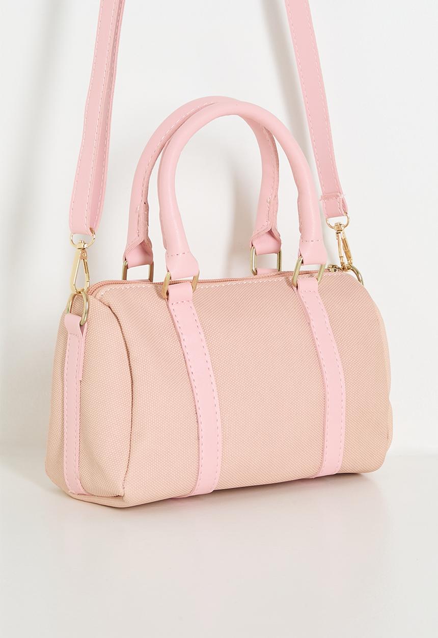 Pop Candy - Mini duffel bag with structured handle - pink