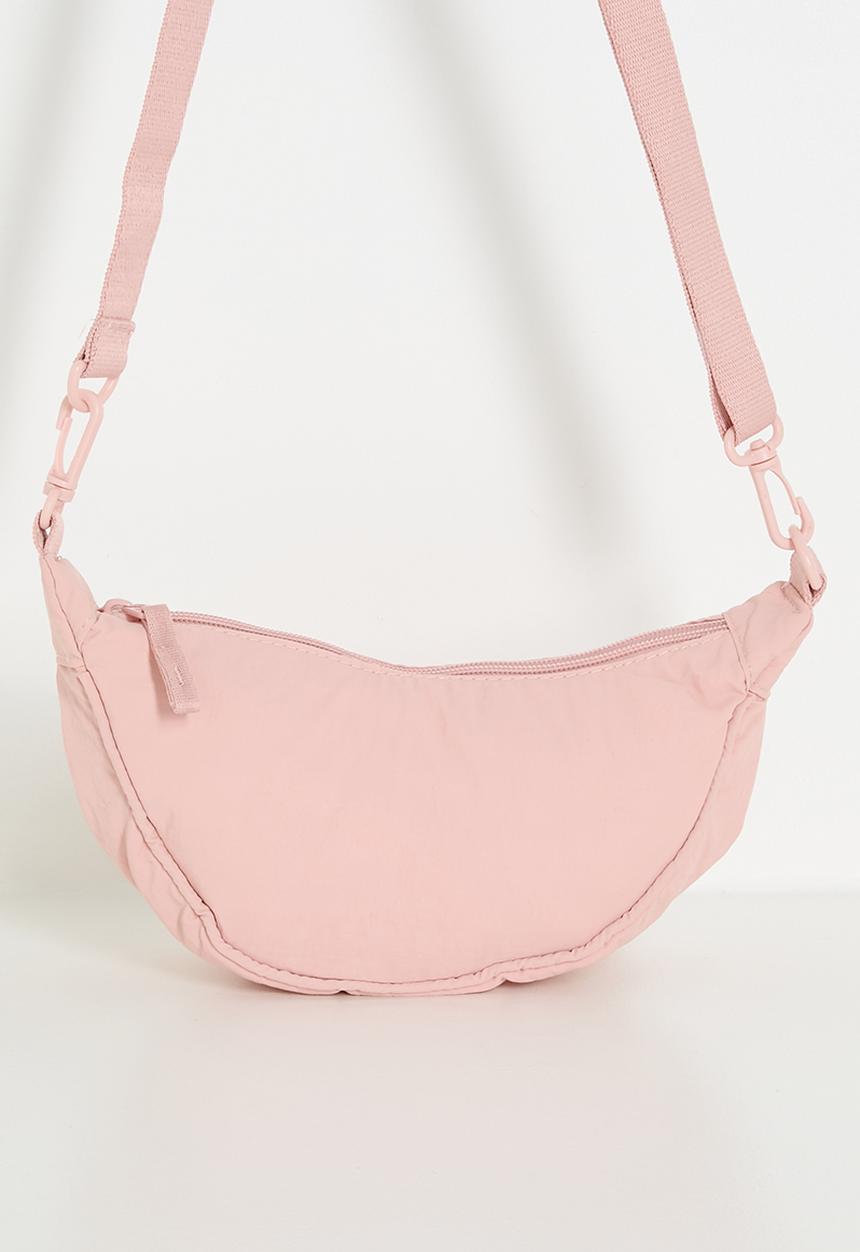 Pop Candy - Crescent moon bag with detachable strap - pink