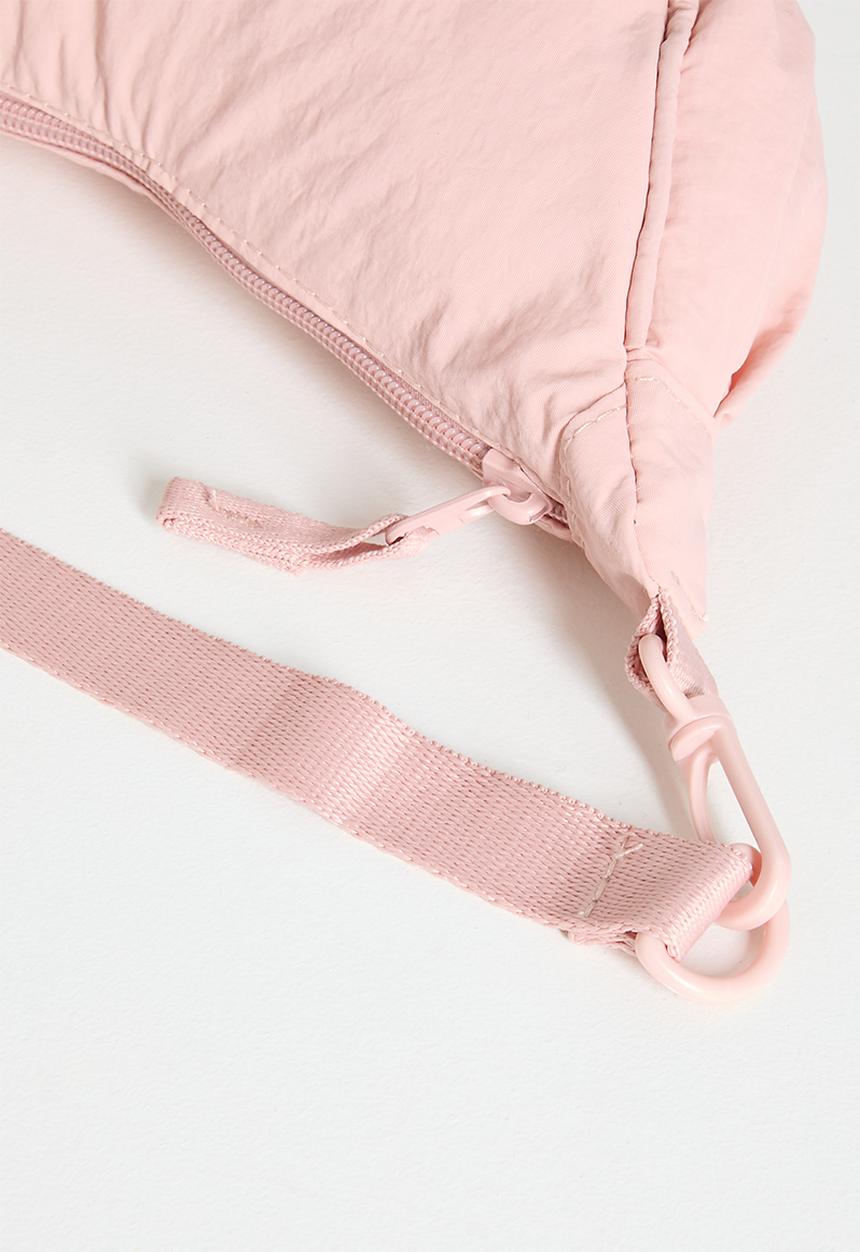 Pop Candy - Crescent moon bag with detachable strap - pink