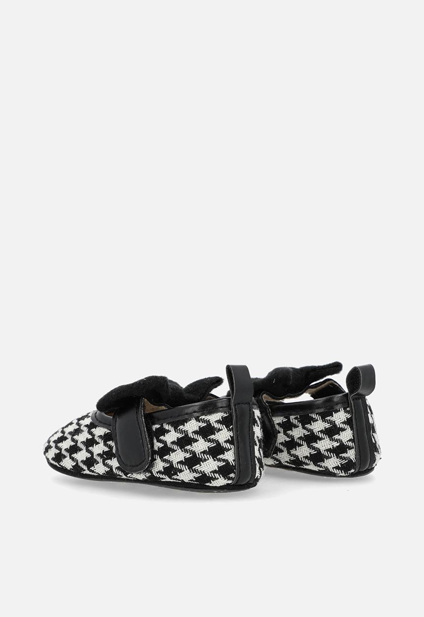 Pop Candy - Houndstooth printed pumps - black & white