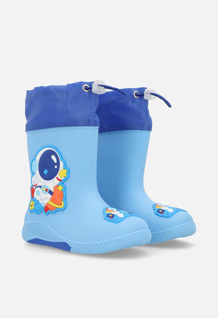 Pop Candy - Astronaut rainboots - blue
