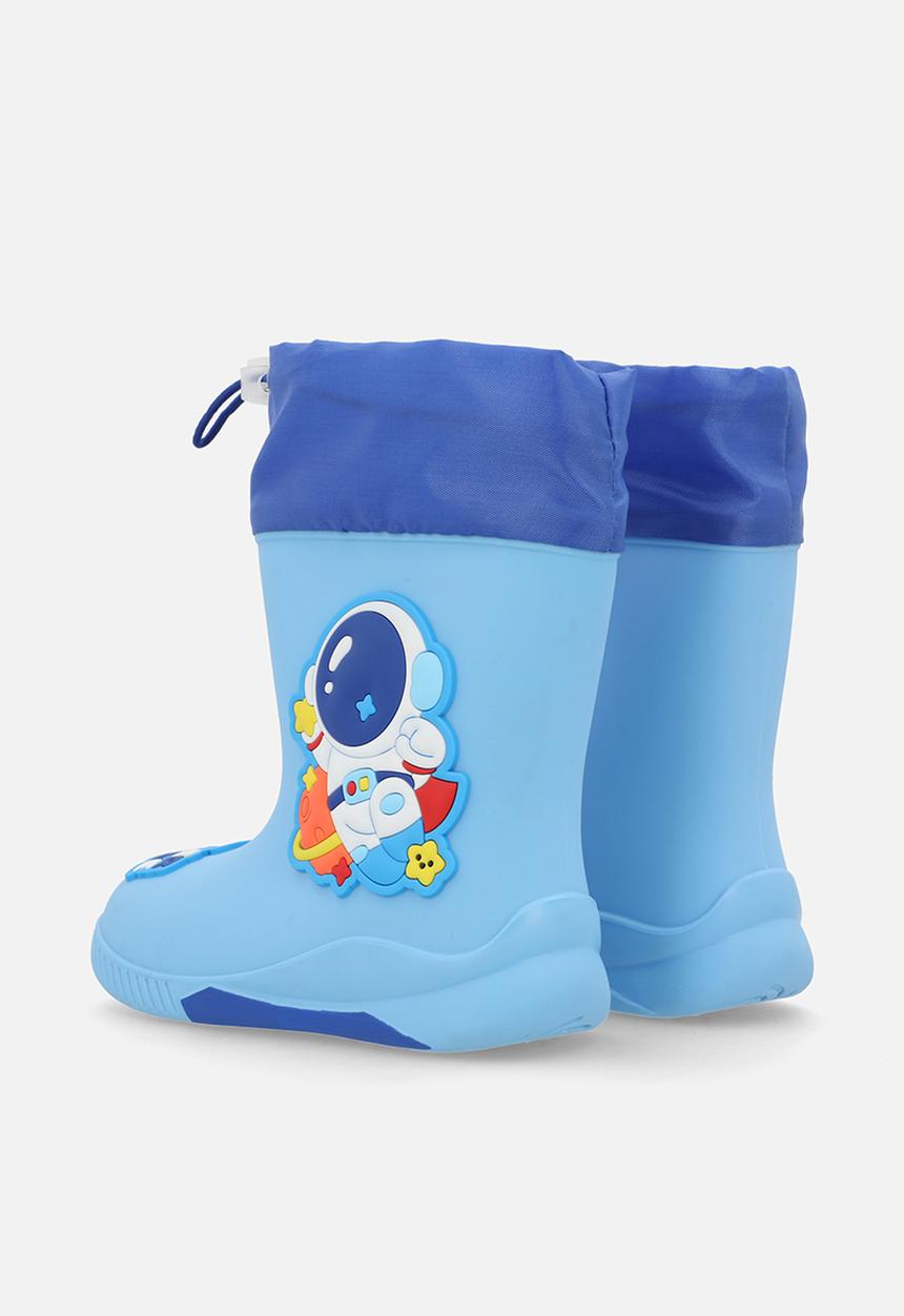 Pop Candy - Astronaut rainboots - blue