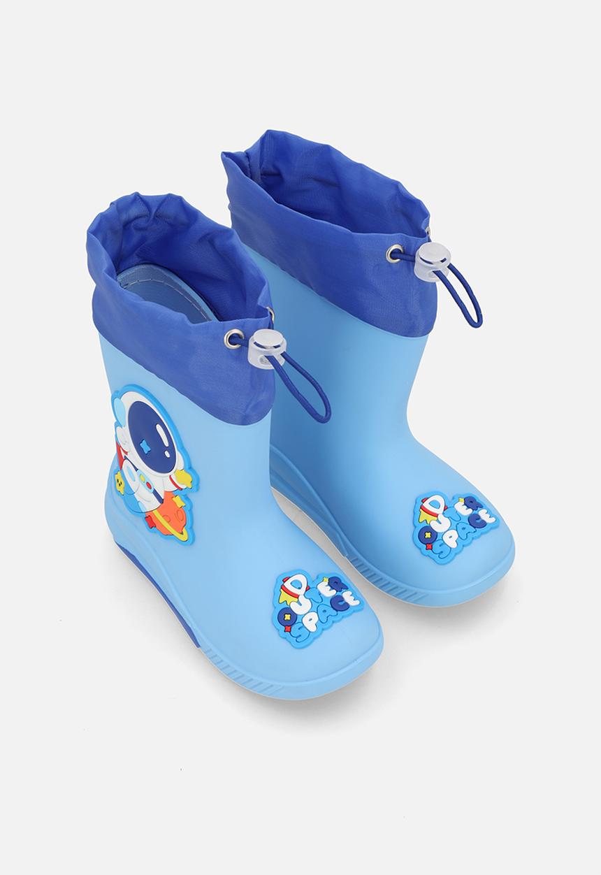 Pop Candy - Astronaut rainboots - blue