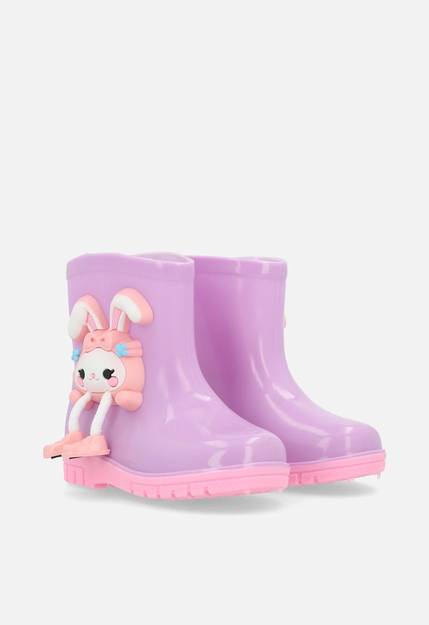 Pop Candy - Kids novelty rainboot - light purple/pink