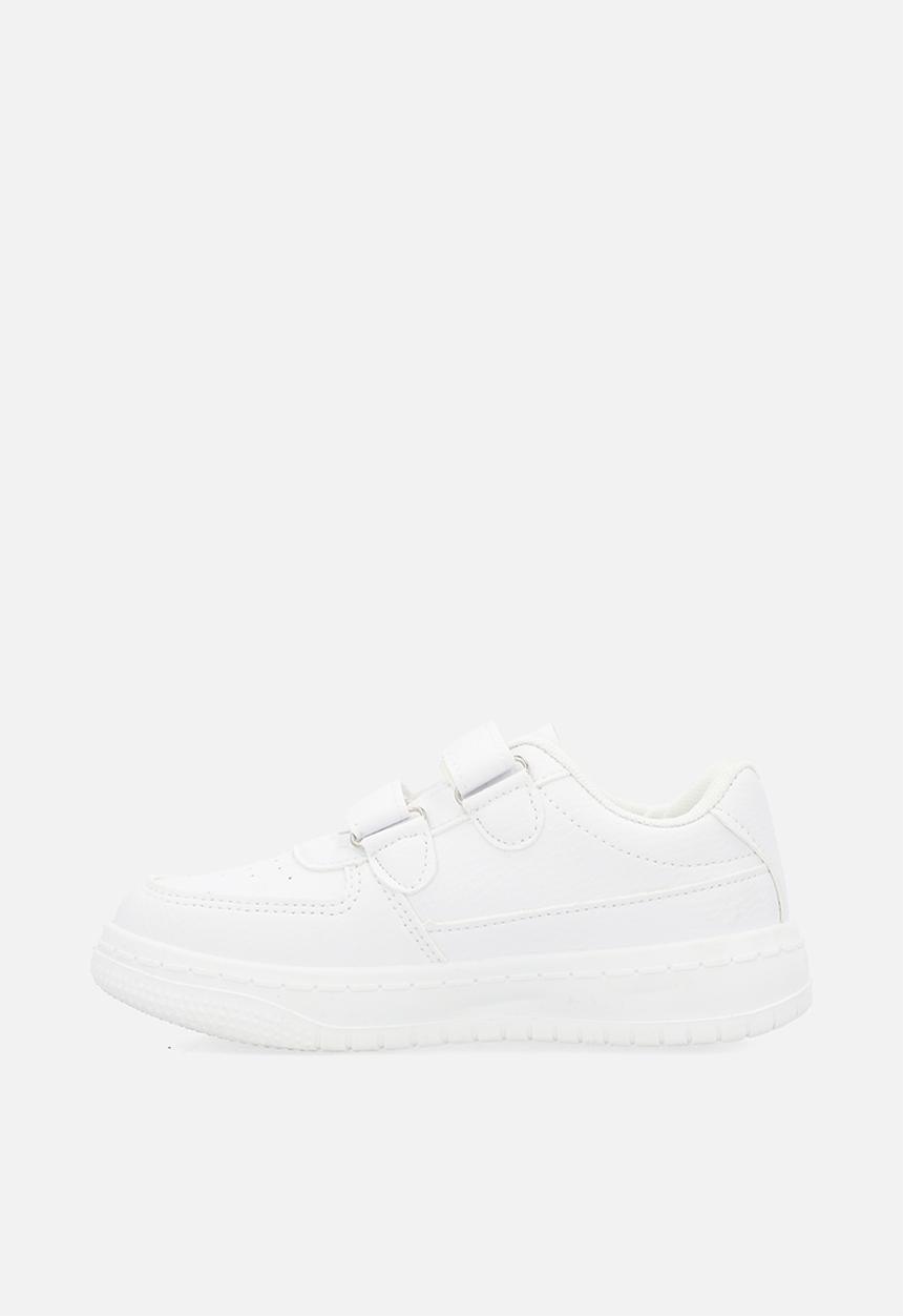 Pop Candy - K adjustable fasteners strap sneaker - white