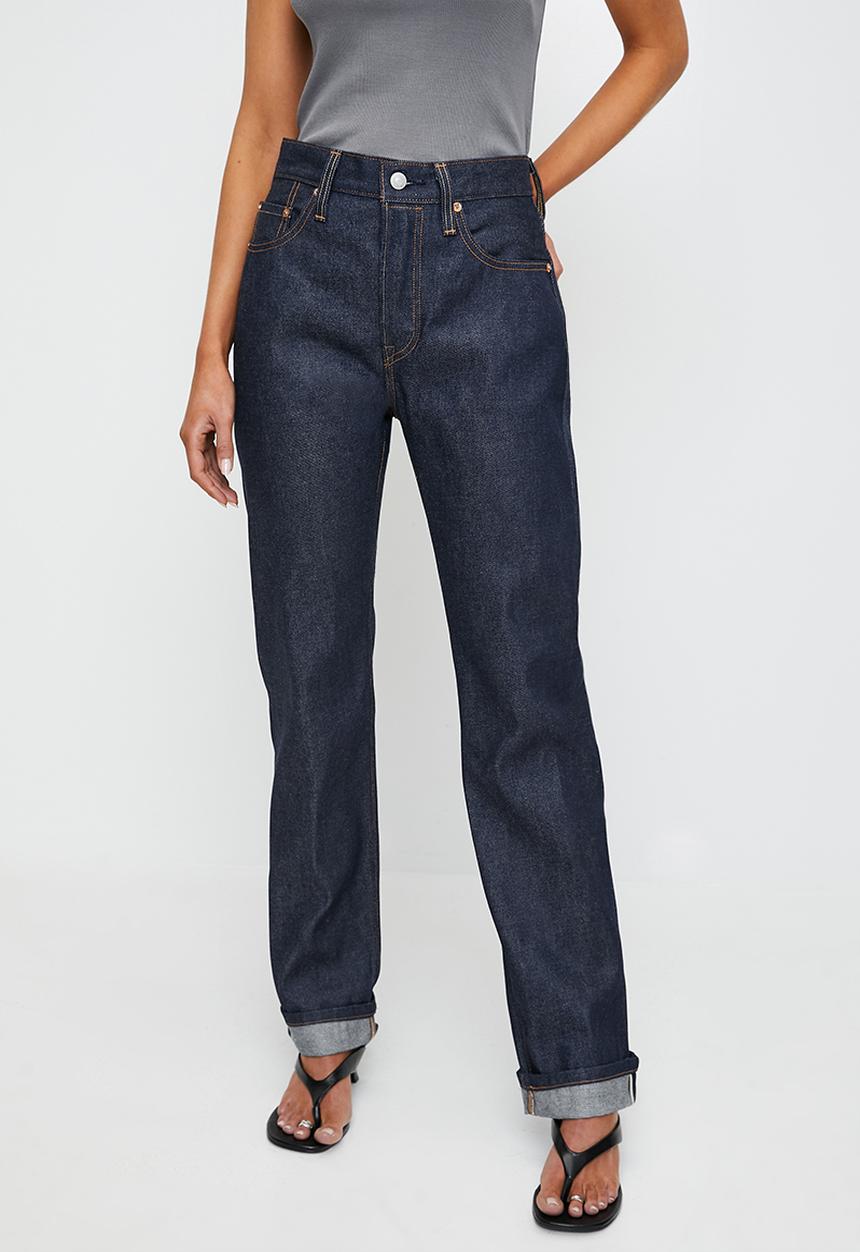 501® Rigid Jeans - Lined Up Selvedge Dark Indigo
