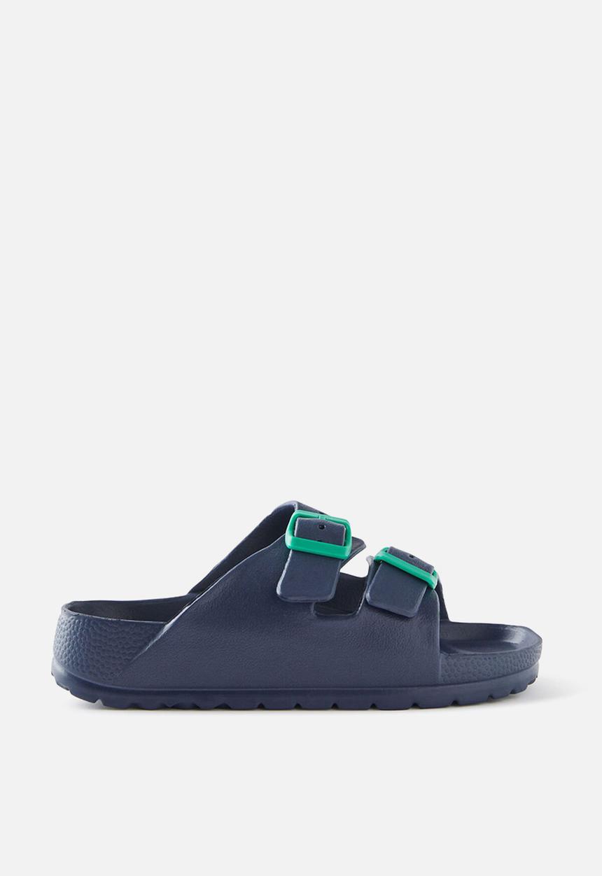 Cotton On - Twin strap slide - deep dive/deep mint