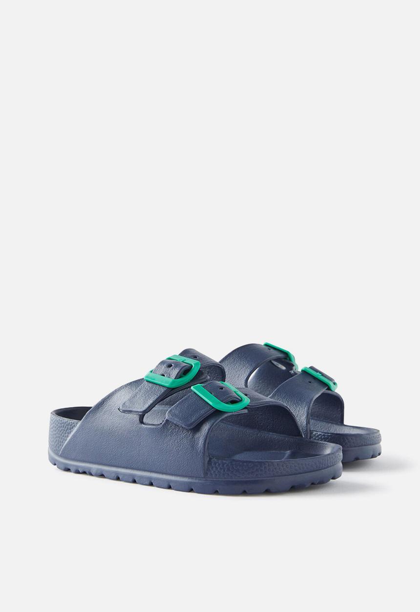Cotton On - Twin strap slide - deep dive/deep mint