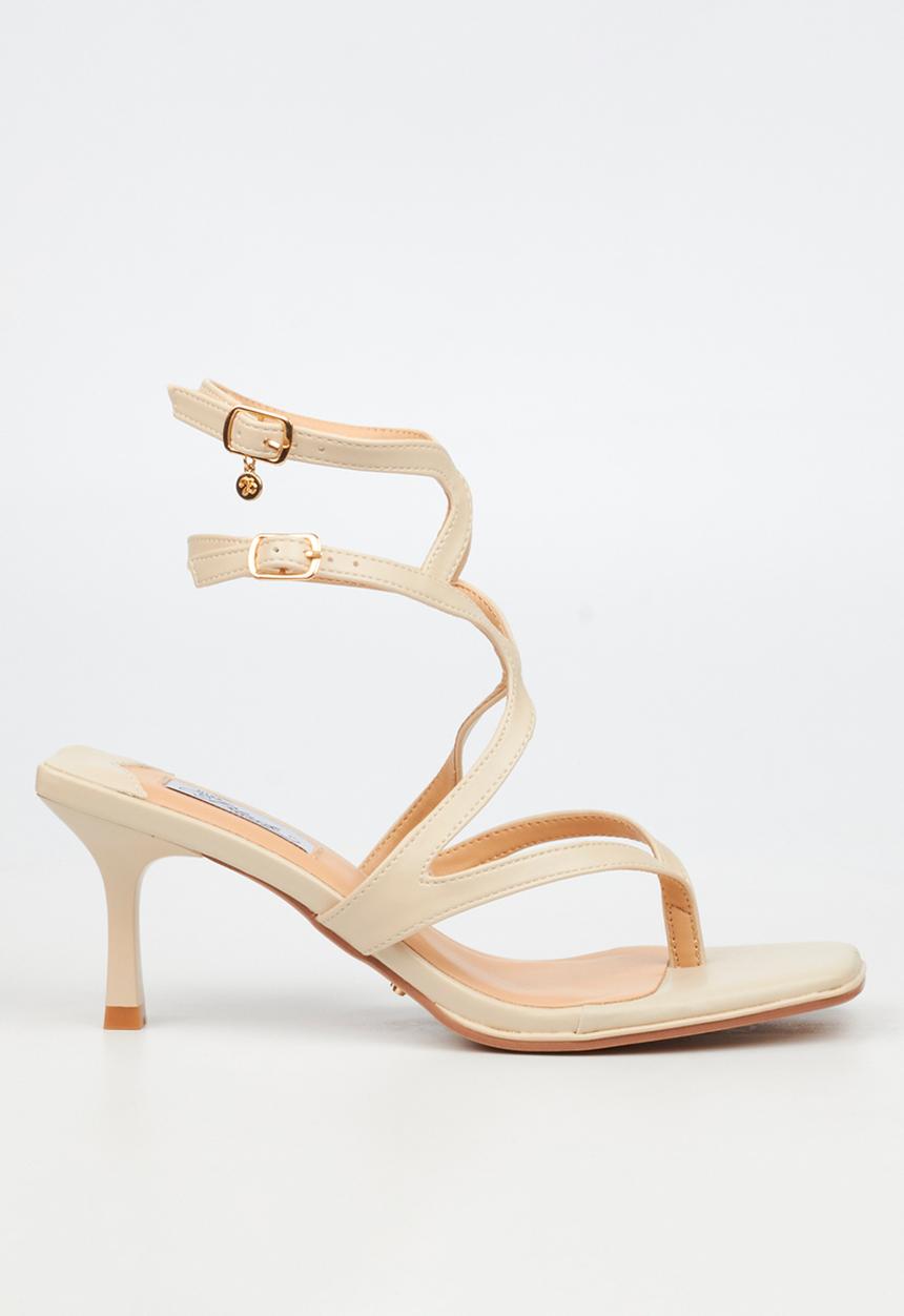 Miss Black - Gelato 3 gladiator heel - neutral