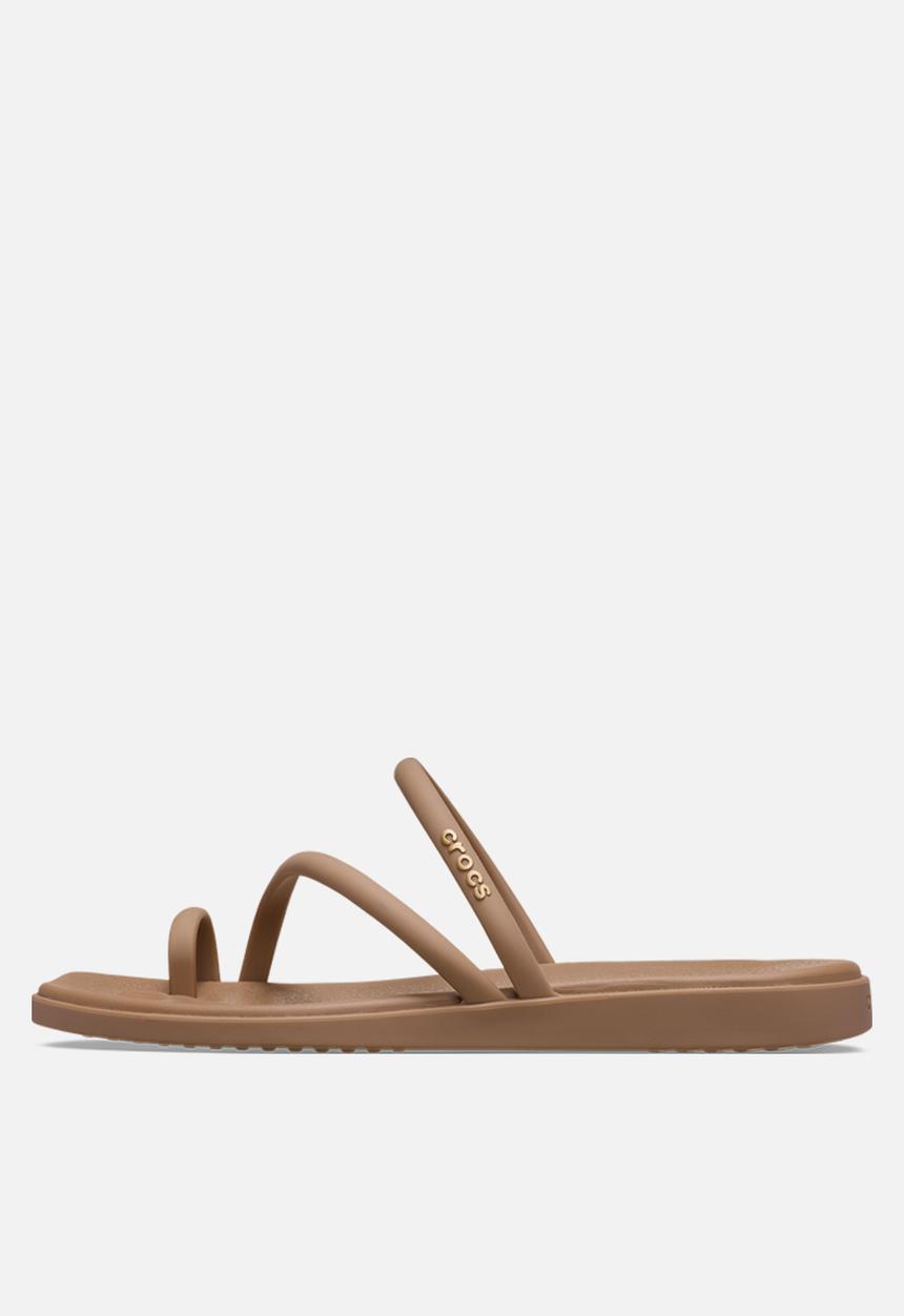 Crocs - Miami i toe loop sandal - milk chocolate