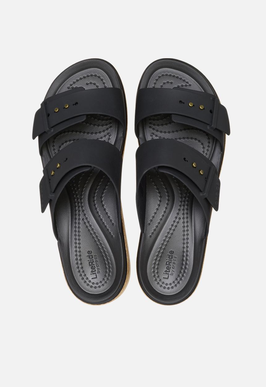 Crocs - Brooklyn klyn cork buckle - black