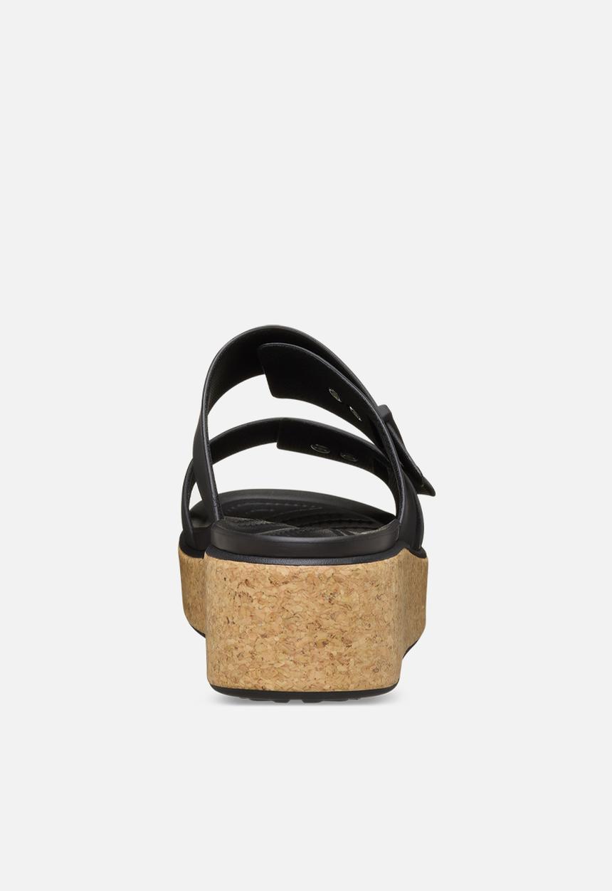 Crocs - Brooklyn klyn cork buckle - black
